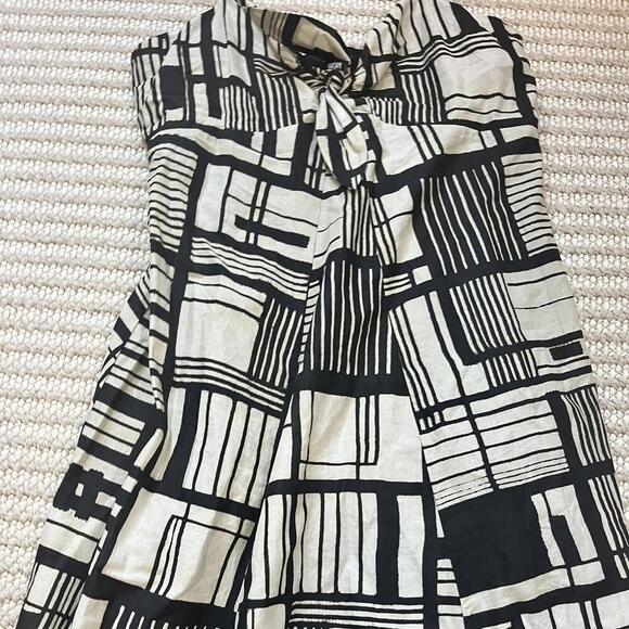 DKNY Geo Print Cotton Maxi Sundress - Picture 3 of 6